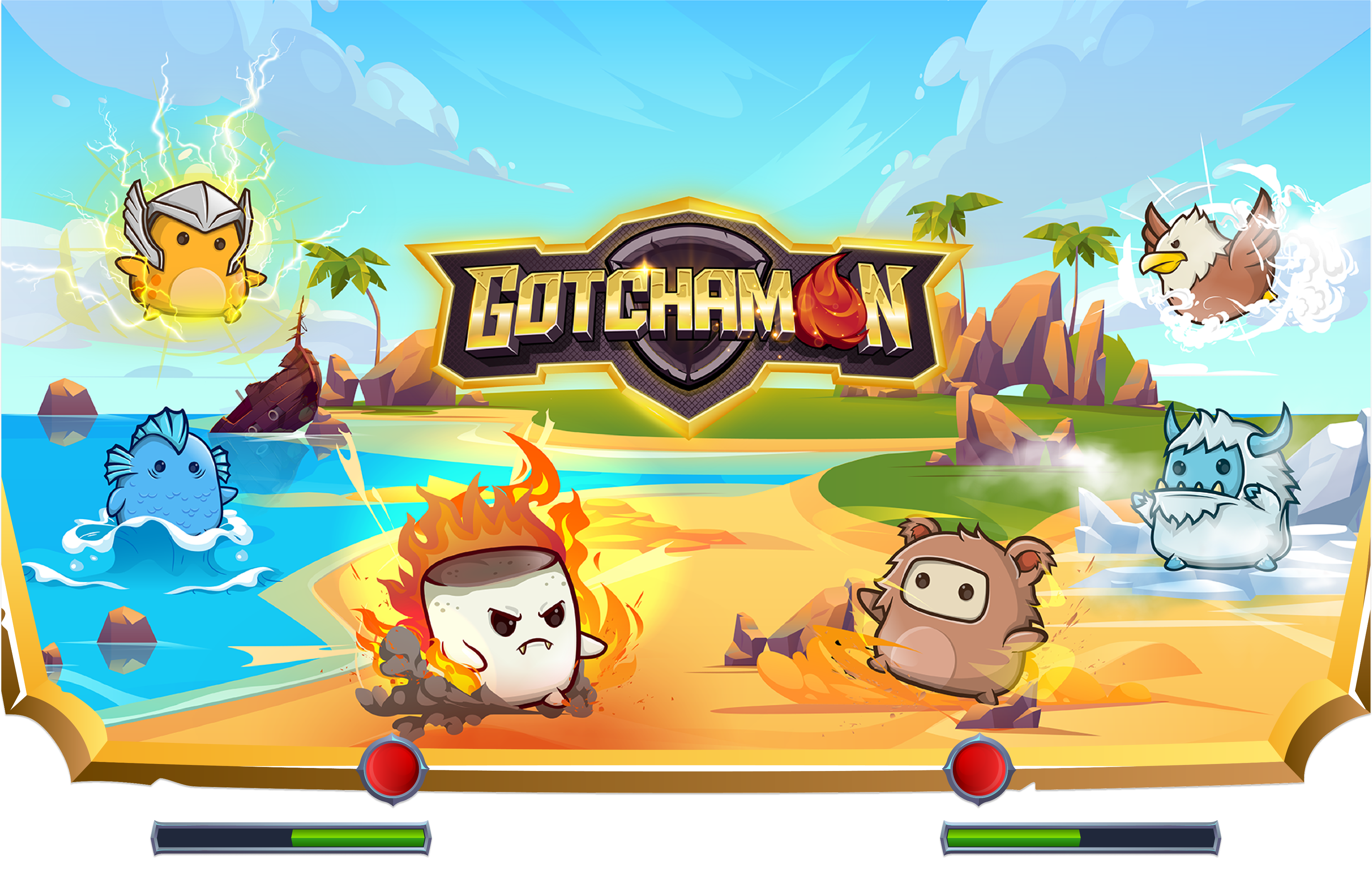 Gotchamon Background